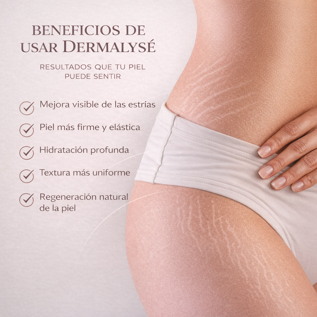 DERMALYSÉ – Crema Anti Estrías y Firmeza 200ml