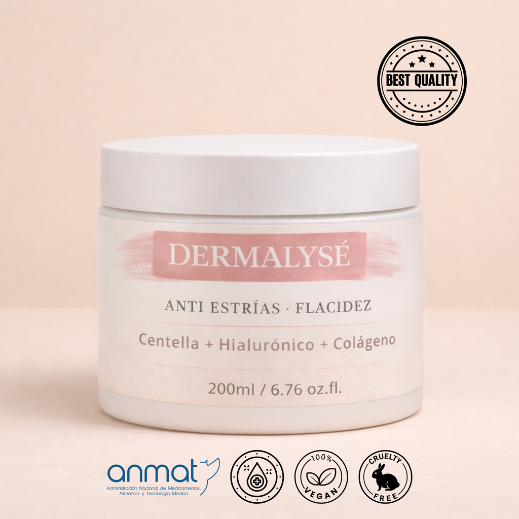 DERMALYSÉ – Crema Anti Estrías y Firmeza 200ml