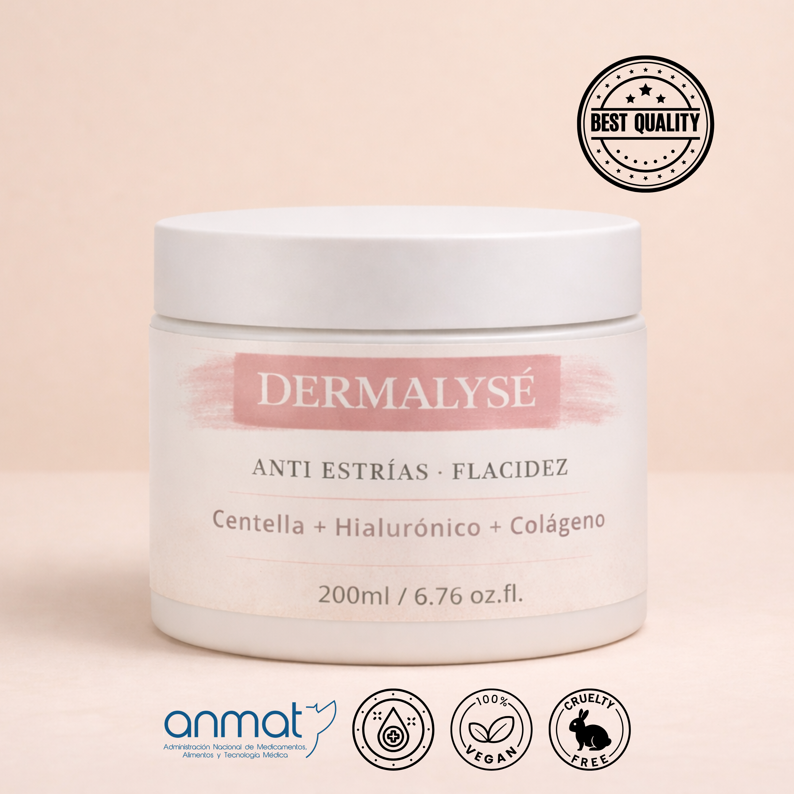 DERMALYSÉ - Tratamiento Reafirmante y Anti Estrías. - 200ML